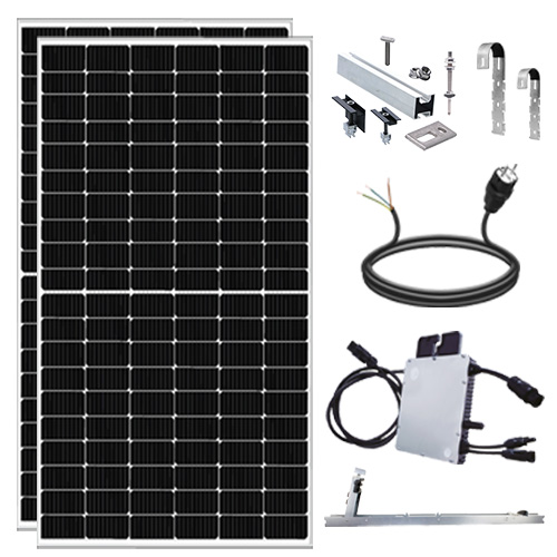 760 Watt Plug & Play Solaranlage Komplettset – Solar Anlage Balkonsystem