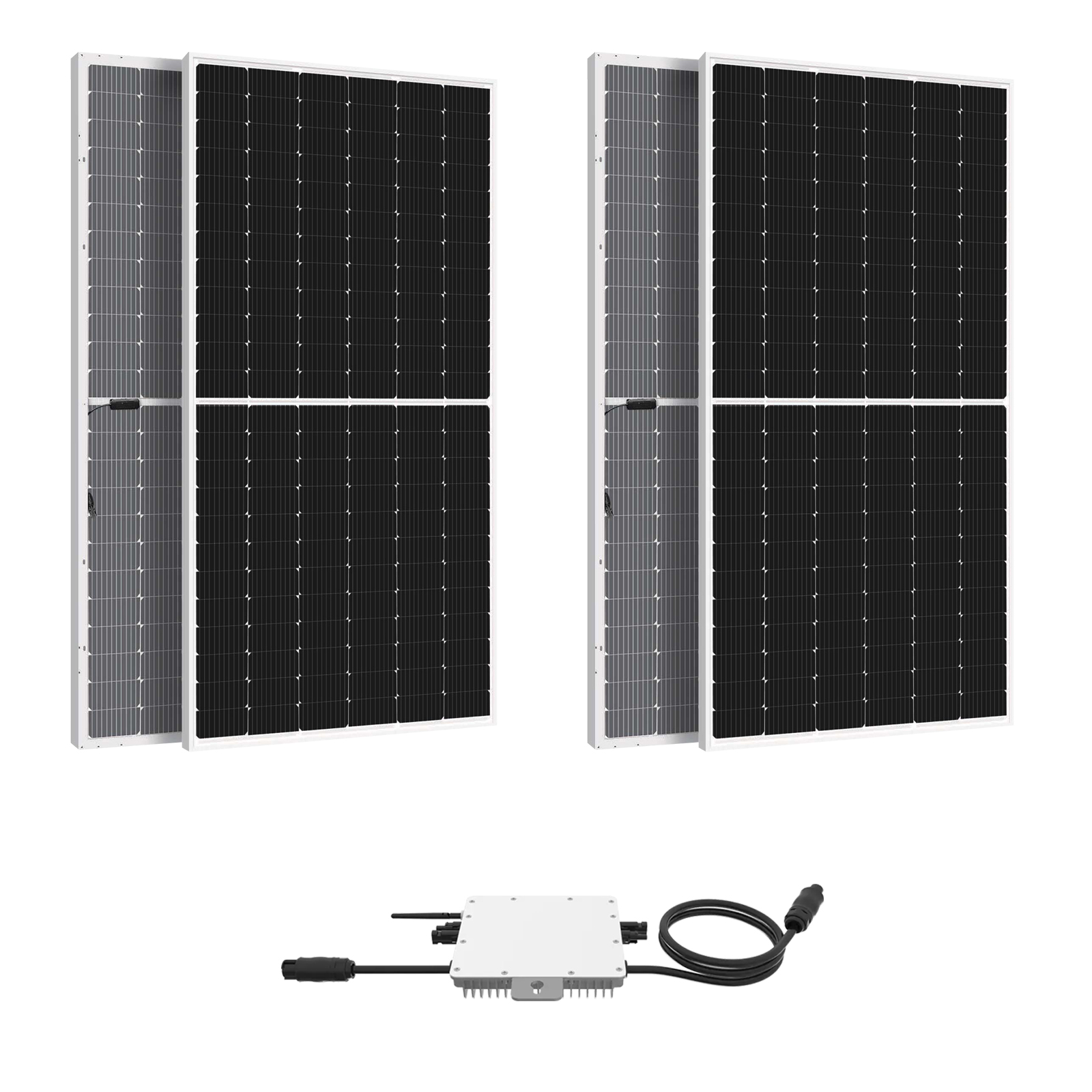 Solar-PV 780 Balkonkraftwerke Komplettset – Mit Bifazial Solarmodul Balkonsystem